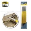 AMMO of Mig Jimenez 7606 RUBBER BRUSH SET